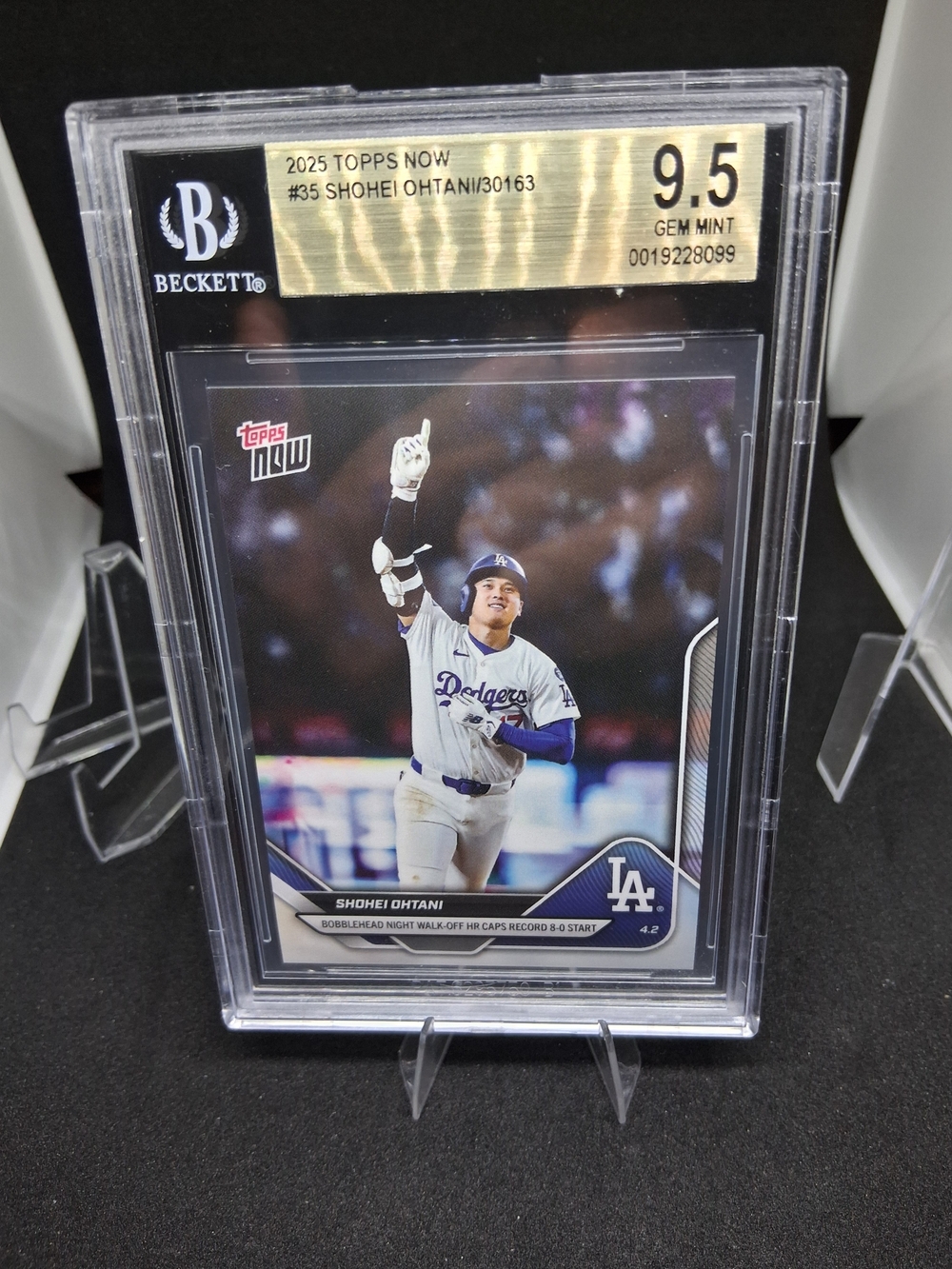 2025 TOPPS NOW #35 SHOHEI OHTANI BGS 9.5